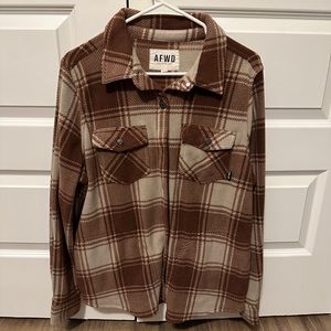 Alpha Forward Blackwell Fleece Flannel Cinnamon